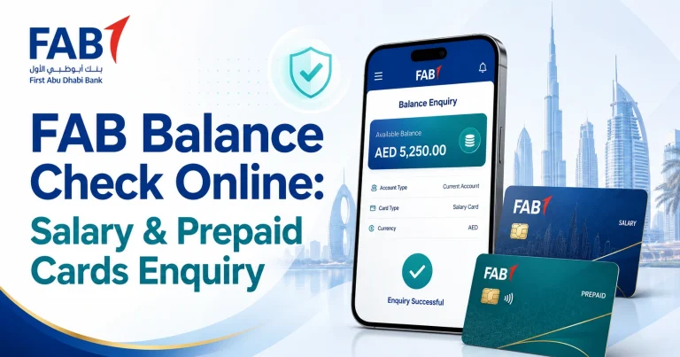 FAB Bank Balance Check Online