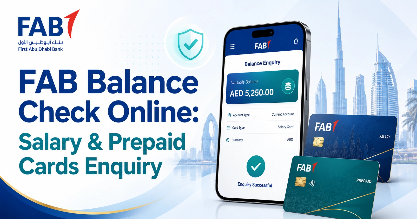 FAB Bank Balance Check Online