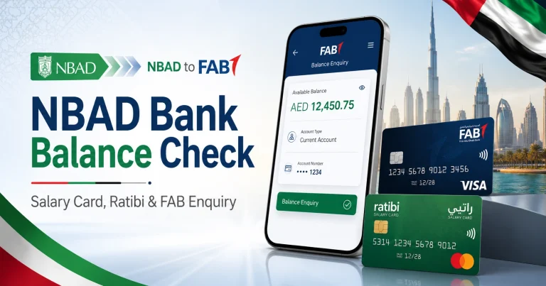 NBAD Bank Balance Check
