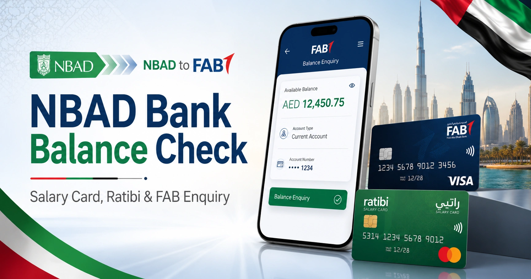 NBAD Bank Balance Check
